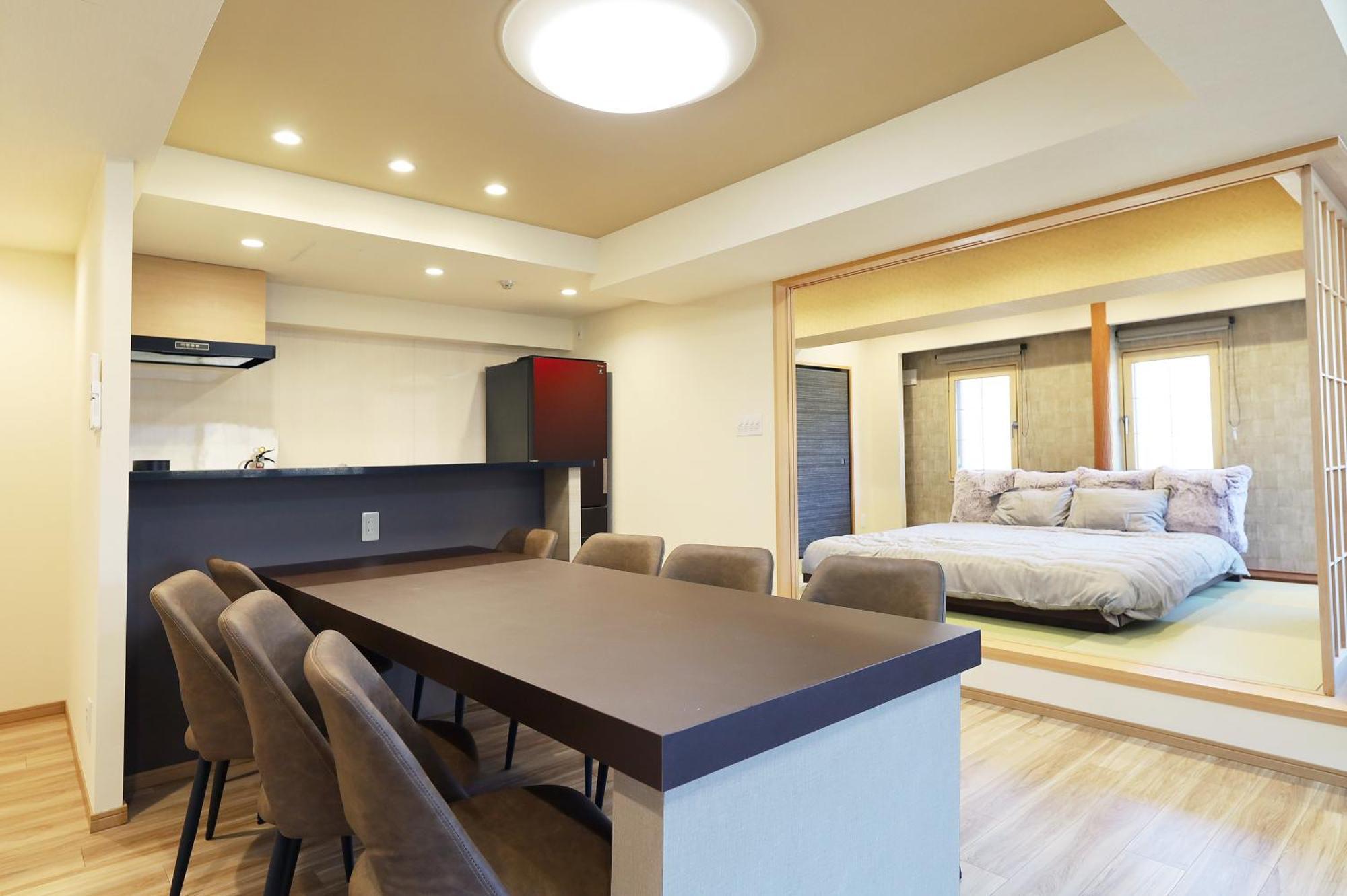 -newopen-molinhotels702-sapporoonsenstory-1l2room K-bed1&w-bed3 8persons * Sapporo