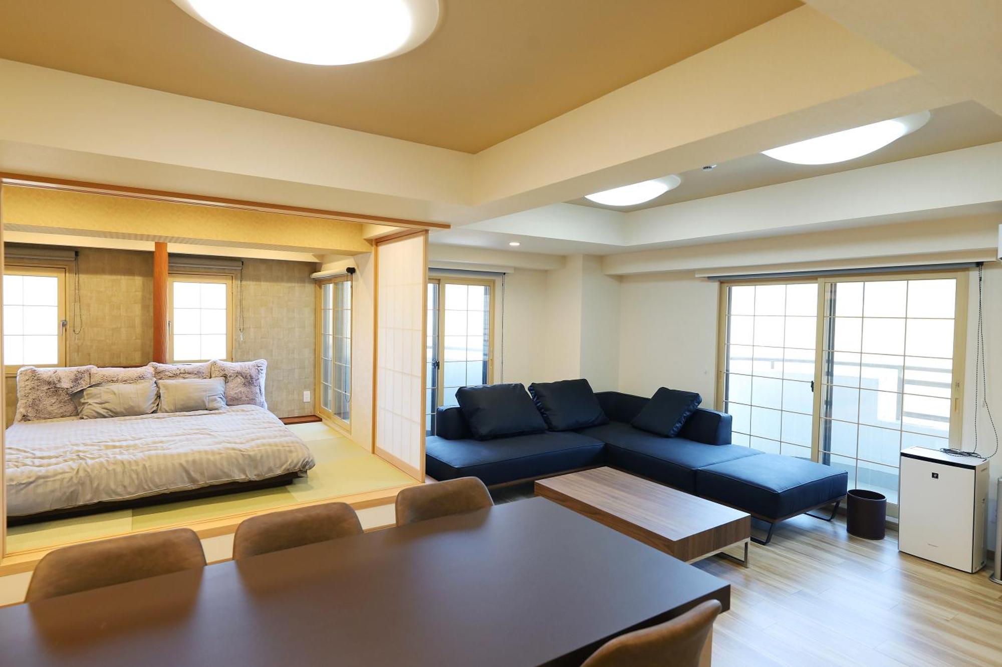 Appartamento -newopen-molinhotels702-sapporoonsenstory-1l2room K-bed1&w-bed3 8persons Sapporo